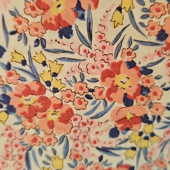 💕J.CREW💕 Classic Popover Shirt Tunic ~ Liberty Swirling Petals Small - Picture 9 of 13